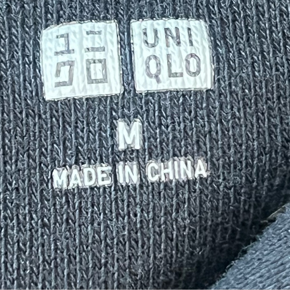 Uniqlo Men's Charcoal Hoodie